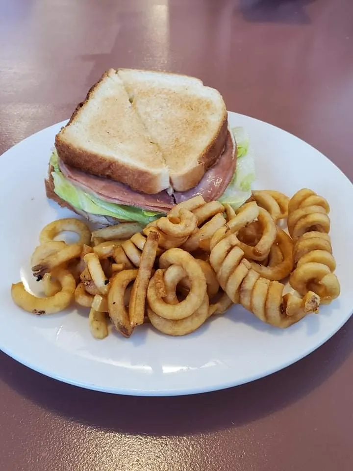 Club Sandwich with Fries